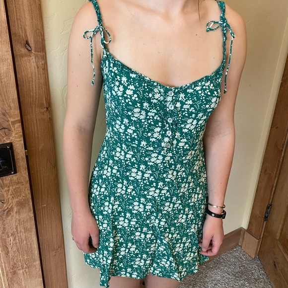 For Love and Lemons Zamora Button Front Dress - Picture 2 of 4